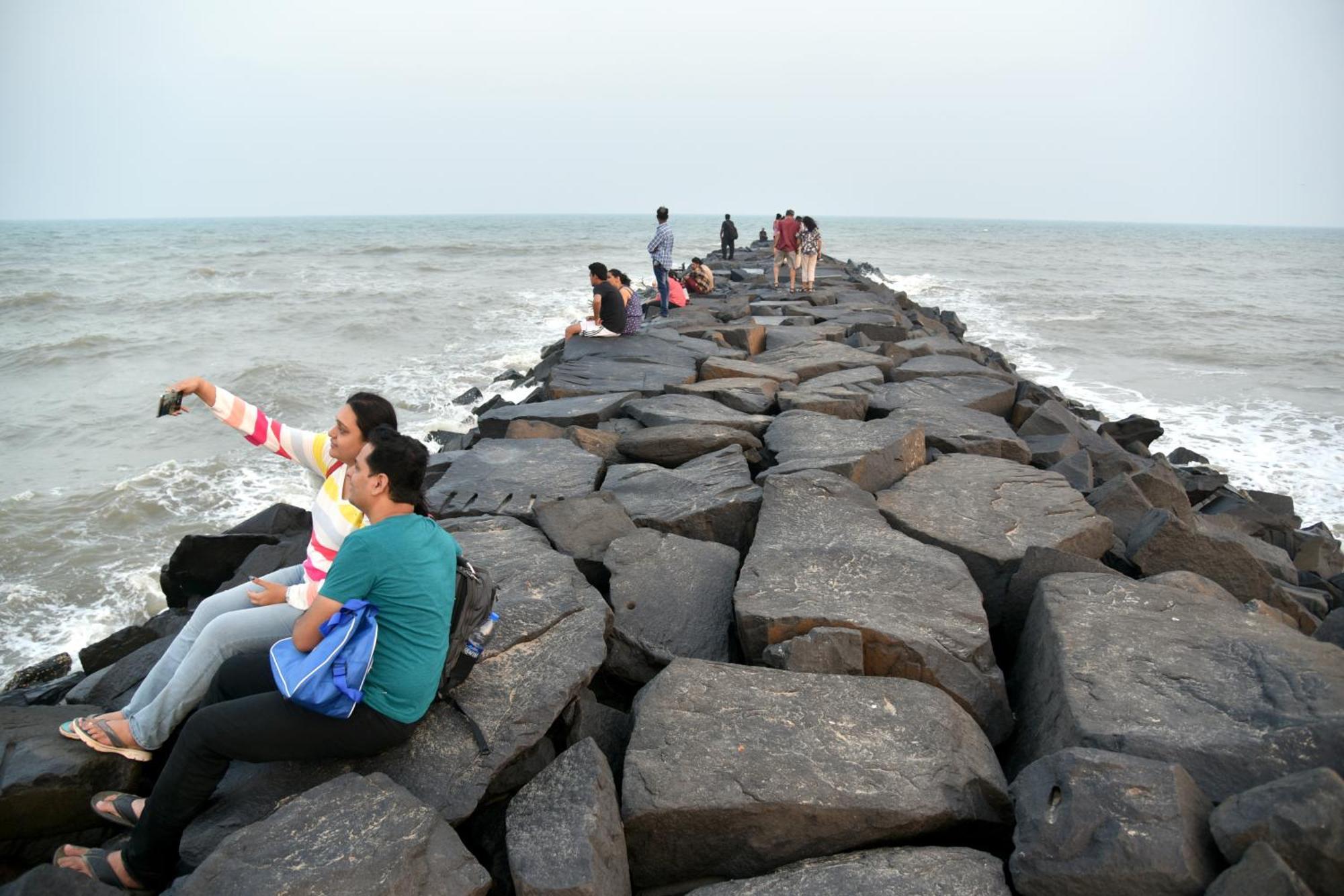 Serenity Sands Beach Resort Pondicherry Esterno foto