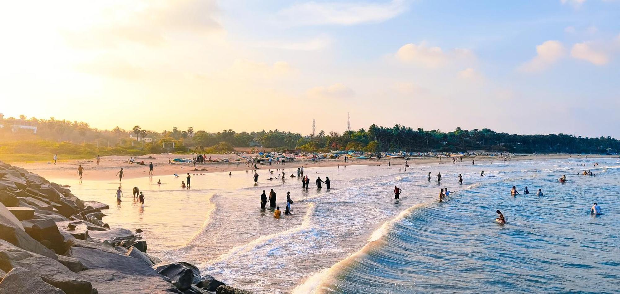 Serenity Sands Beach Resort Pondicherry Esterno foto