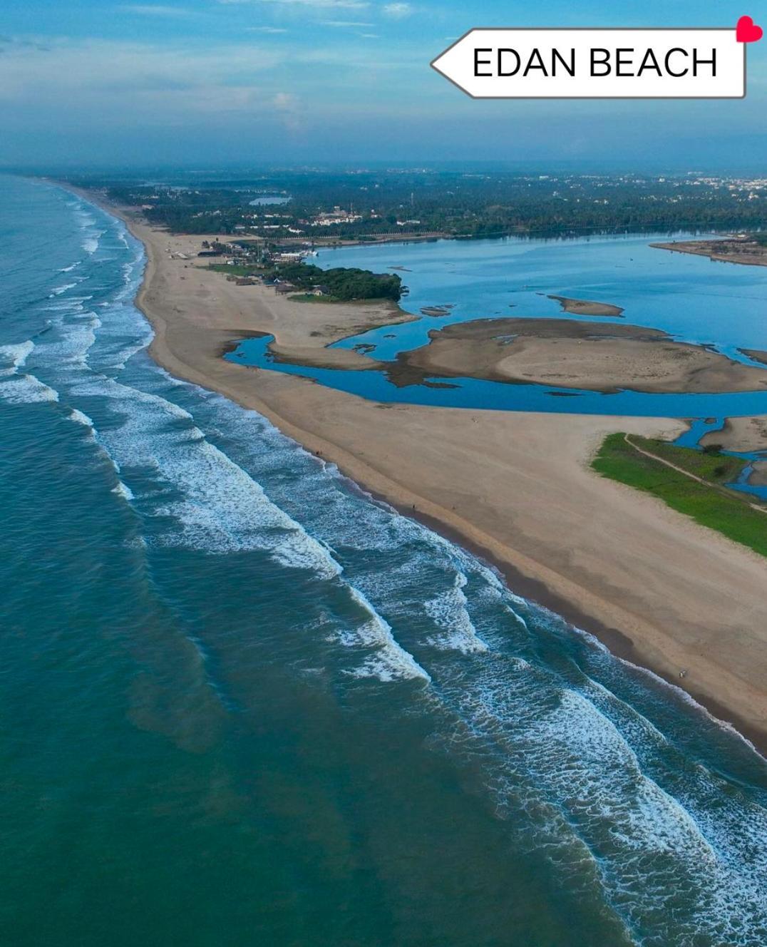 Serenity Sands Beach Resort Pondicherry Esterno foto